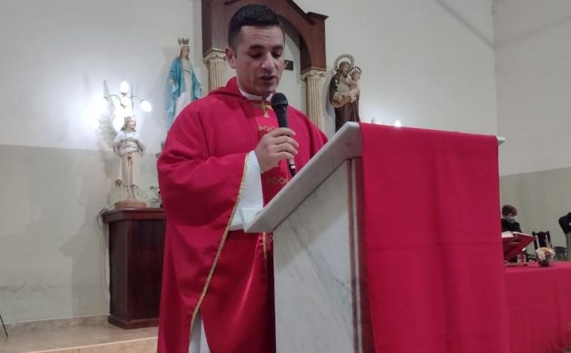 Padre Javier Perelló en la Iglesia San José