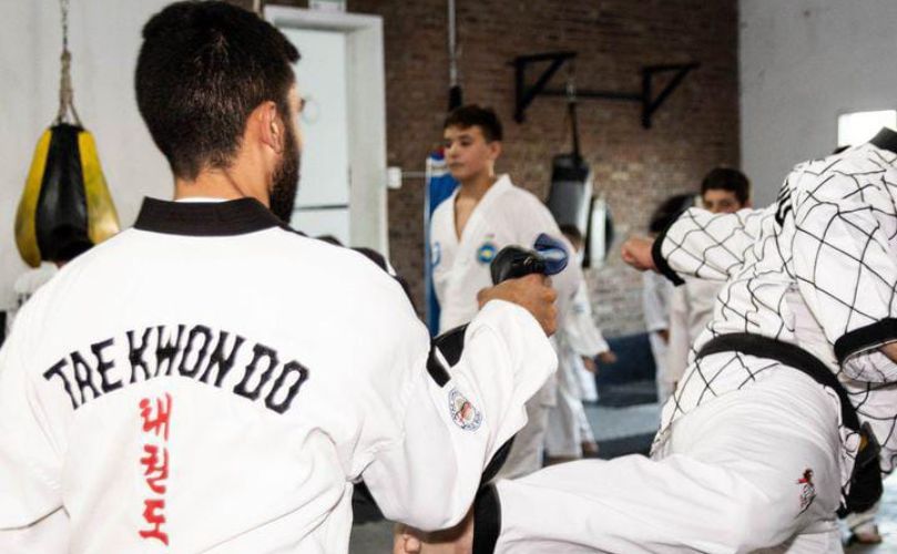 Entrenamiento de Taekwondo