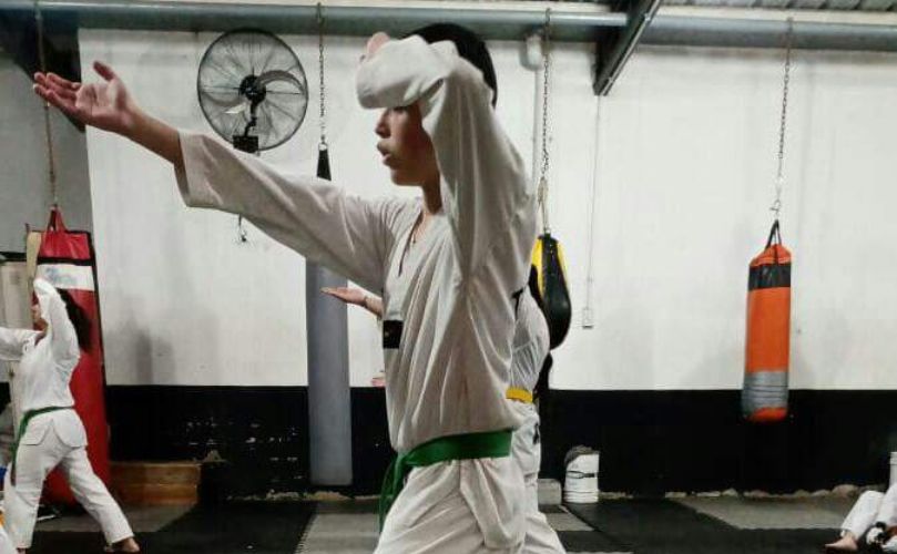 A puro entrenamiento en 'Baek Ho Tigre Blanco'