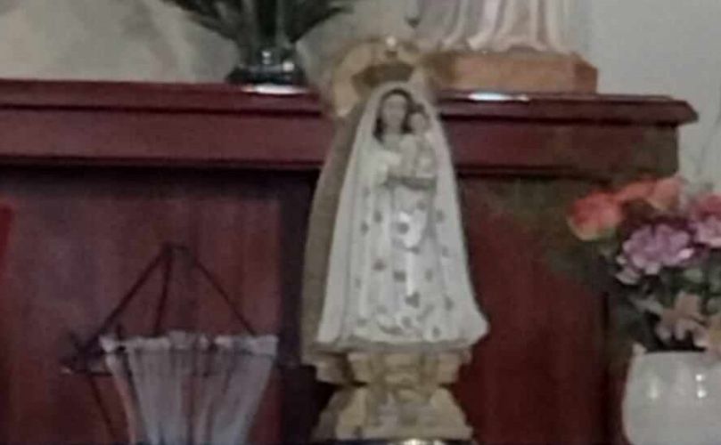 La virgen del Rosario en la iglesia San José