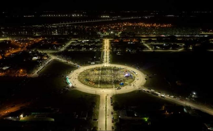 La Rotonda de General Lagos, escenario del carnaval
