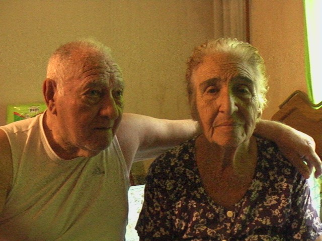 Los abuelos de General Lagos, Italo y Fani