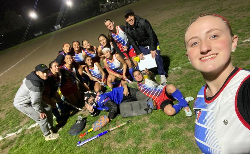 Uno de los equipos de Hockey del Club en Alvear