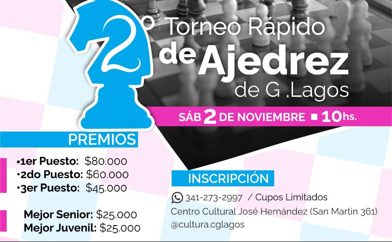 Segundo Torneo rápido de ajedrez