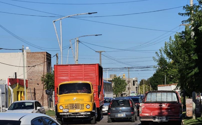 Las calles de General Lagos: un caos