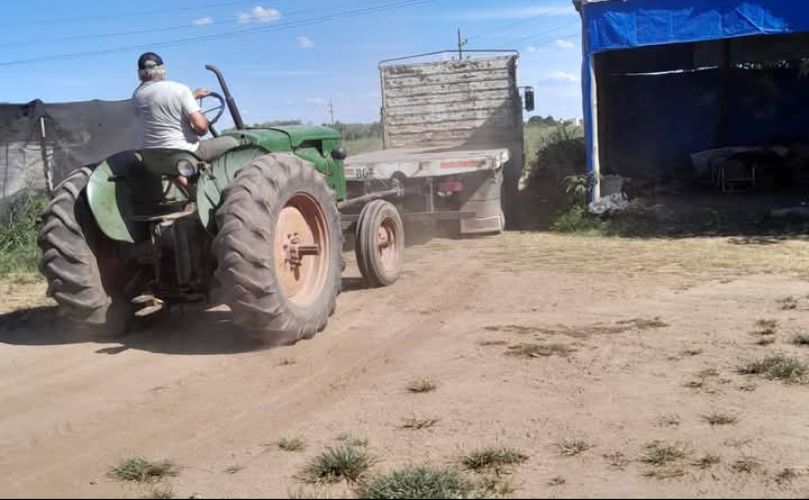 El tractor será reparado pronto