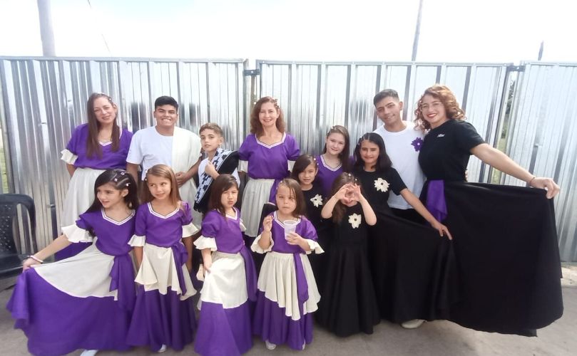 El equipo de Ballet 'Nuestro Camino'