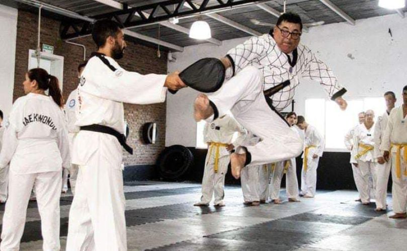 Maestros en pleno entrenamiento