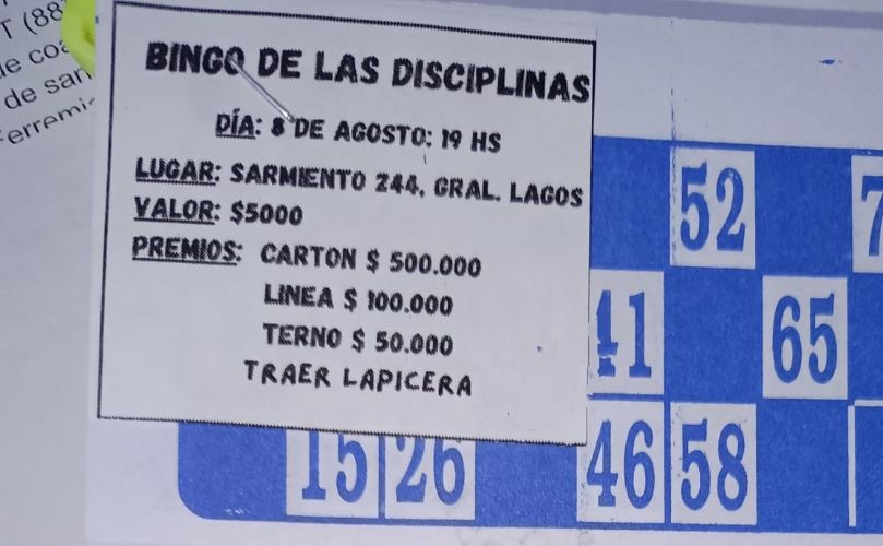 Bingo ern General Lagos