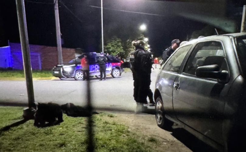 Foto del episodio violento