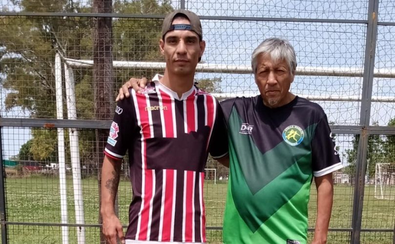 Mauro Castillo junto a Néstor Ocampo