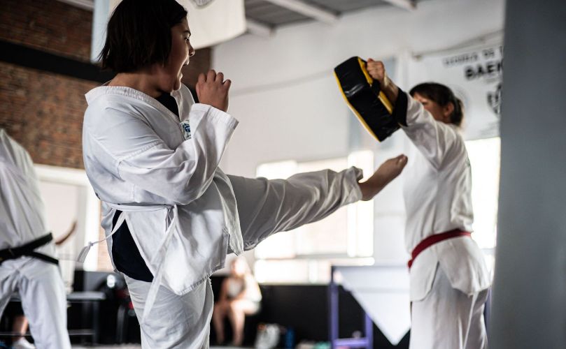 La escuela de Taekwondo 'Baek Ho Tigre Blanco'