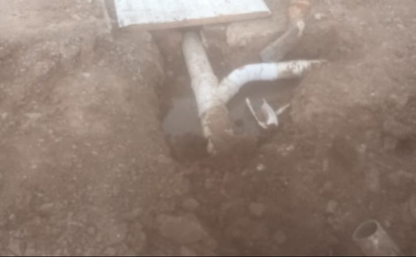 Cloaca en estado lamentable