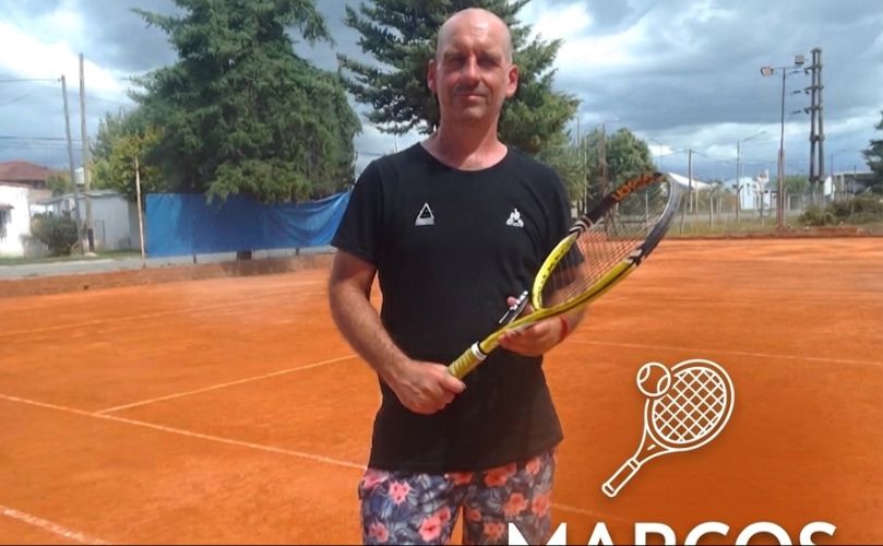 Marcos Mendez: tenista profesional y docente