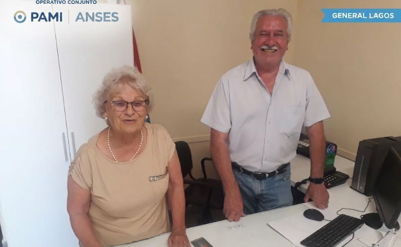 Victor Ortiz y Ana María Belluomini