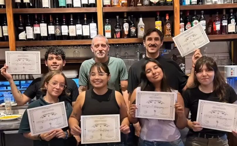 Graduados del curso de Barteder