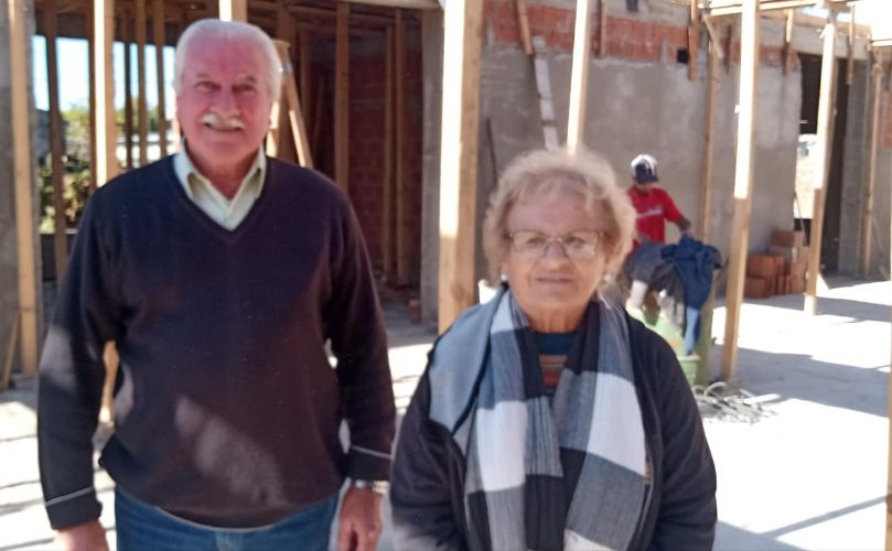 Victor Ortiz y Ana María Belluomini