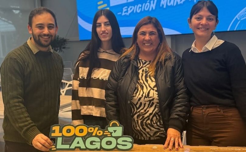 Algunos de los felices ganadores