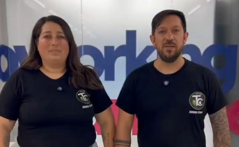 Ayelén Vitelli y Adrián Marino: dueños de Tecnocell