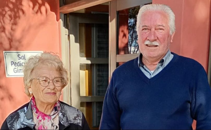 Ana Belluomini y Víctor Ortiz