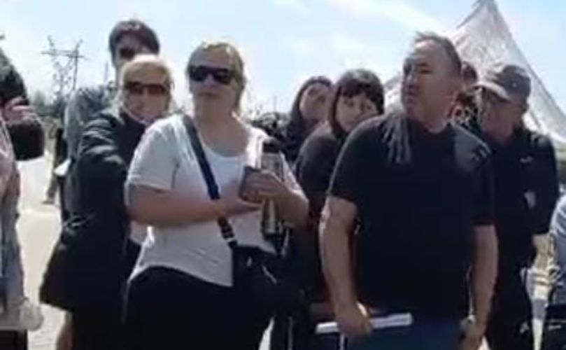 Personas presentes en el reclamo