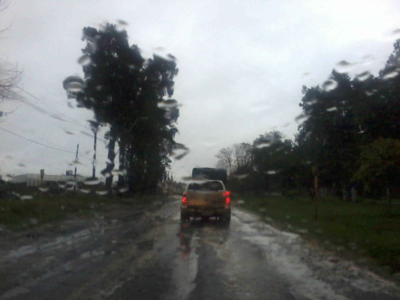 Tormenta en General Lagos