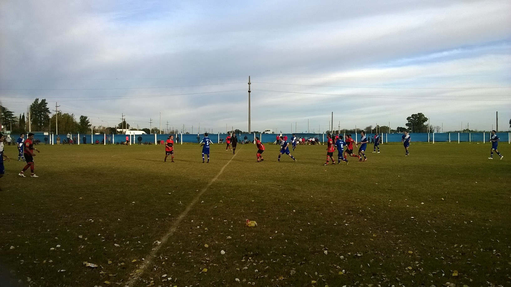 Imagen del partido ante Talleres