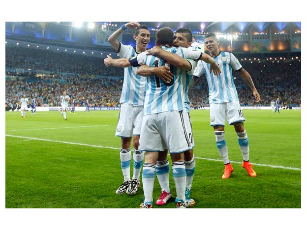 Empezó el festejo. Argentina arrancó el Mundial con el pie derecho.