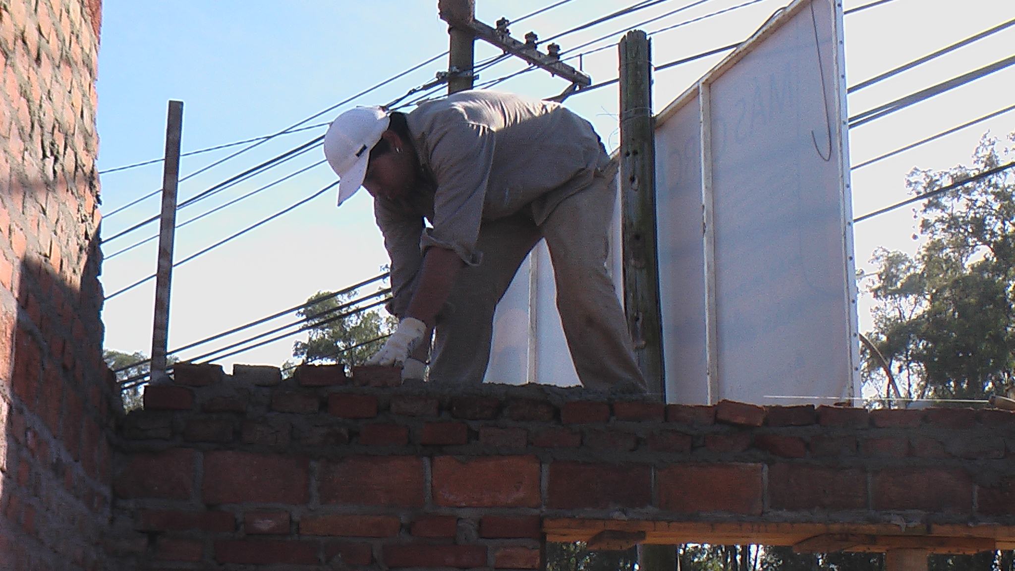 Para la obra se empleo mano de obra local