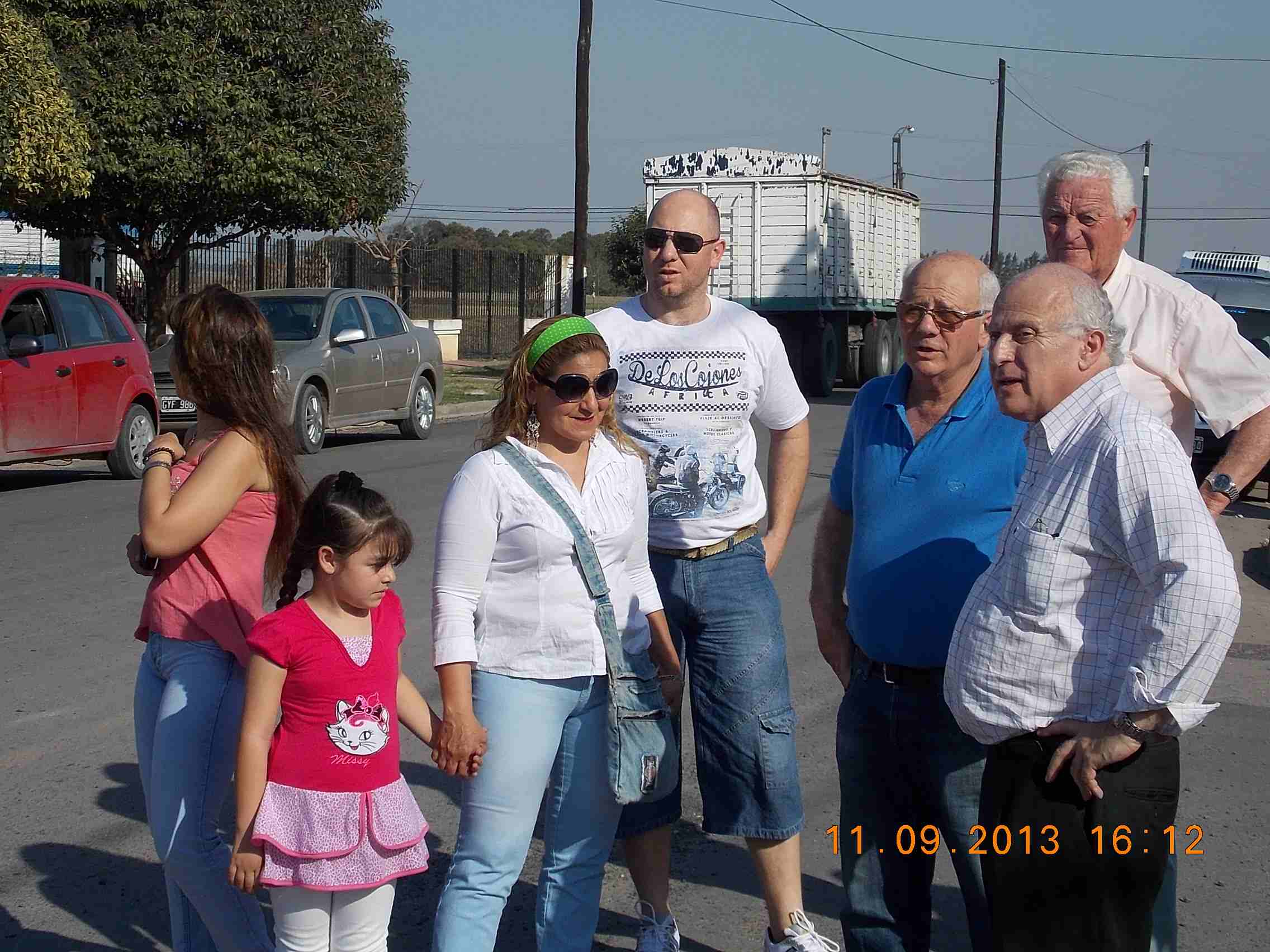 Lifschitz recorrió la localidad hoy a la tarde