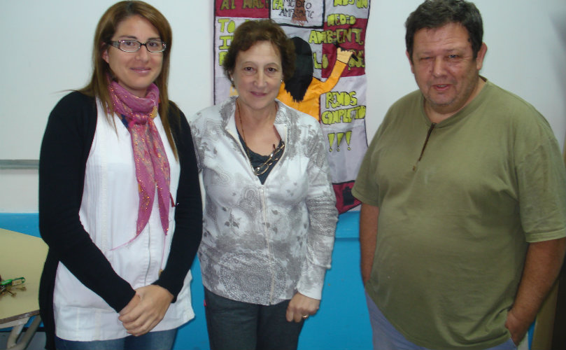 Graciela Diele, María del Carmen Tentegui y Claudio Quevedo llevan adelante el centro 157