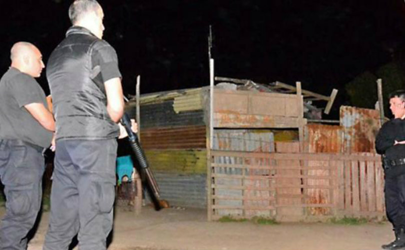 La casilla frente a la cual atacaron y donde murió Almaraz.