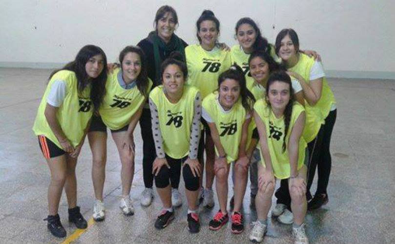 Las jugadores de handball femenino