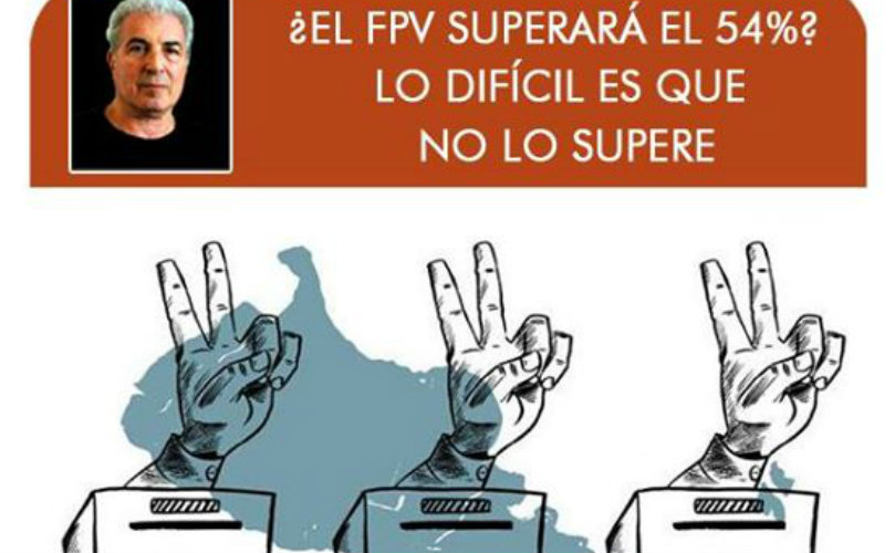 Según la opinión de Barone el FVP dará una excelente elección 