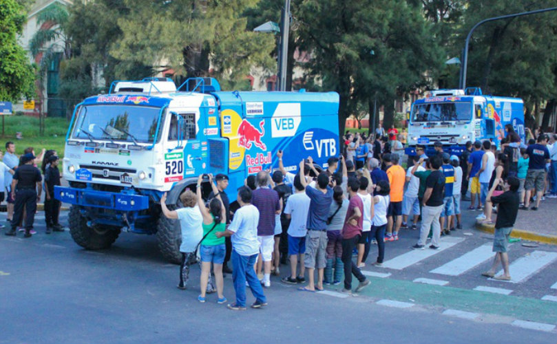 El rally volvió a pasar por la ciudad de Rosario