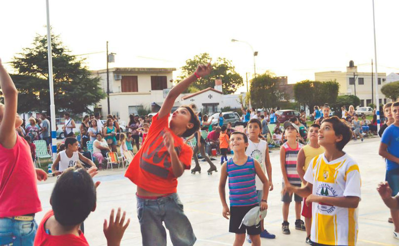 Inauguración Playón Deportivo