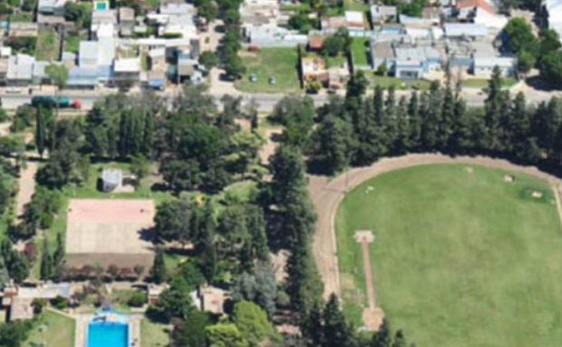 Vista panorámica de Venado Tuerto donde falleció David ayer a la tarde en el Hospital Alejandro Guti