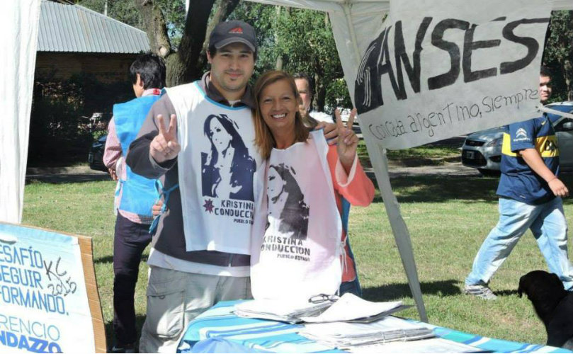 María Cristina Silva y Carlos Marangues