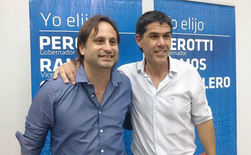 Esteban Ferri junto a Alejandro Ramos 