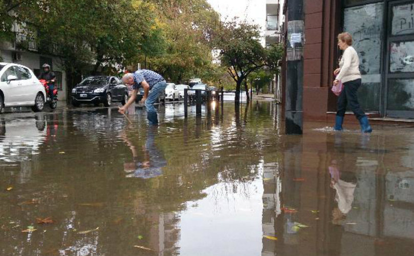 San Luis y Francia, una de las zonas donde había problemas esta mañana. 