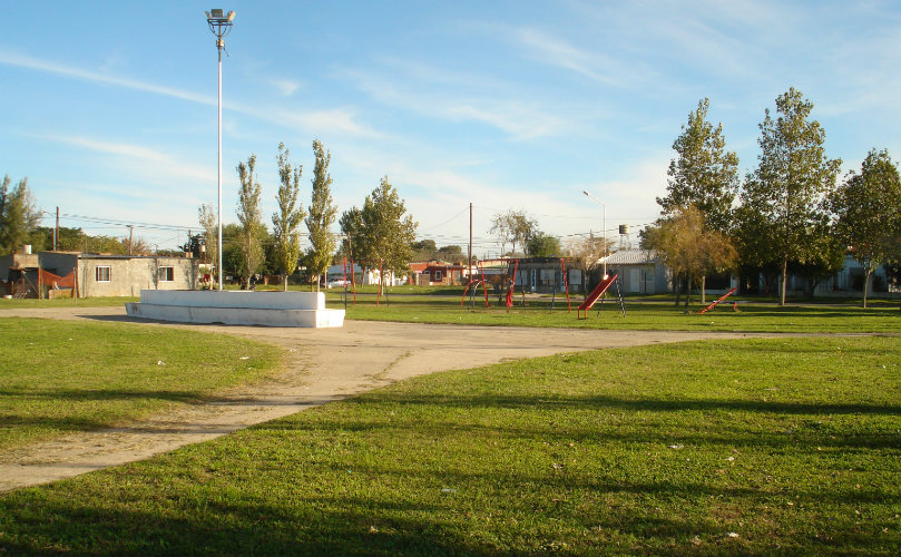 Plaza barrio Santa Anita