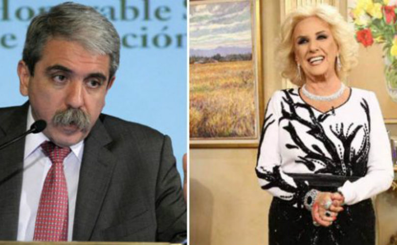 Aníbal Fernández versus Mirtha Legrand 