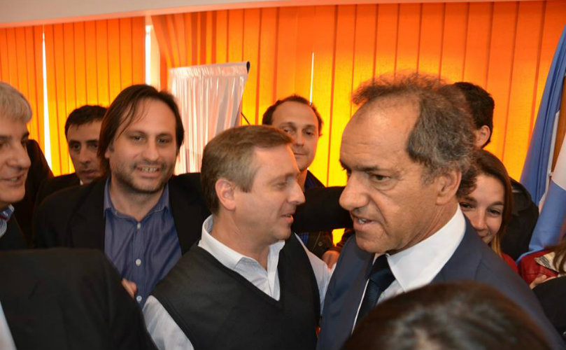 Daniel Scioli arrasó en General Lagos 