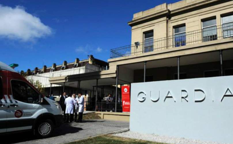 El nene fue atendido primero en el Hospital de Niños y de allí llevado al Centenario