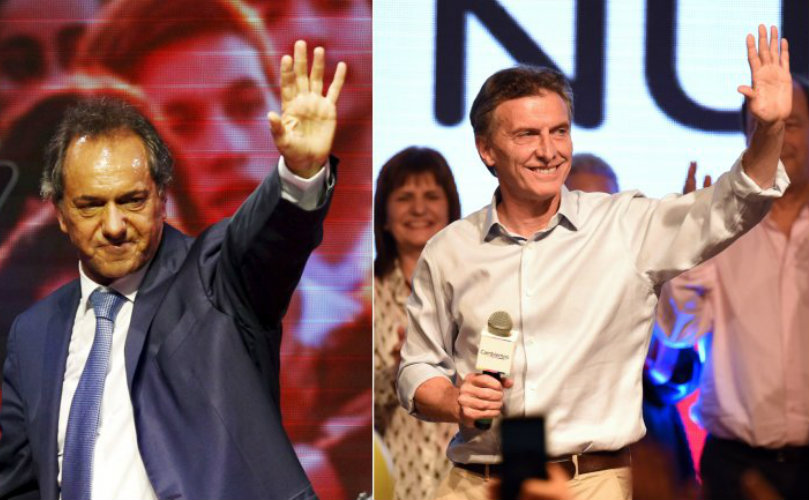 Daniel Scioli y Mauricio Macri competirán nuevamente 