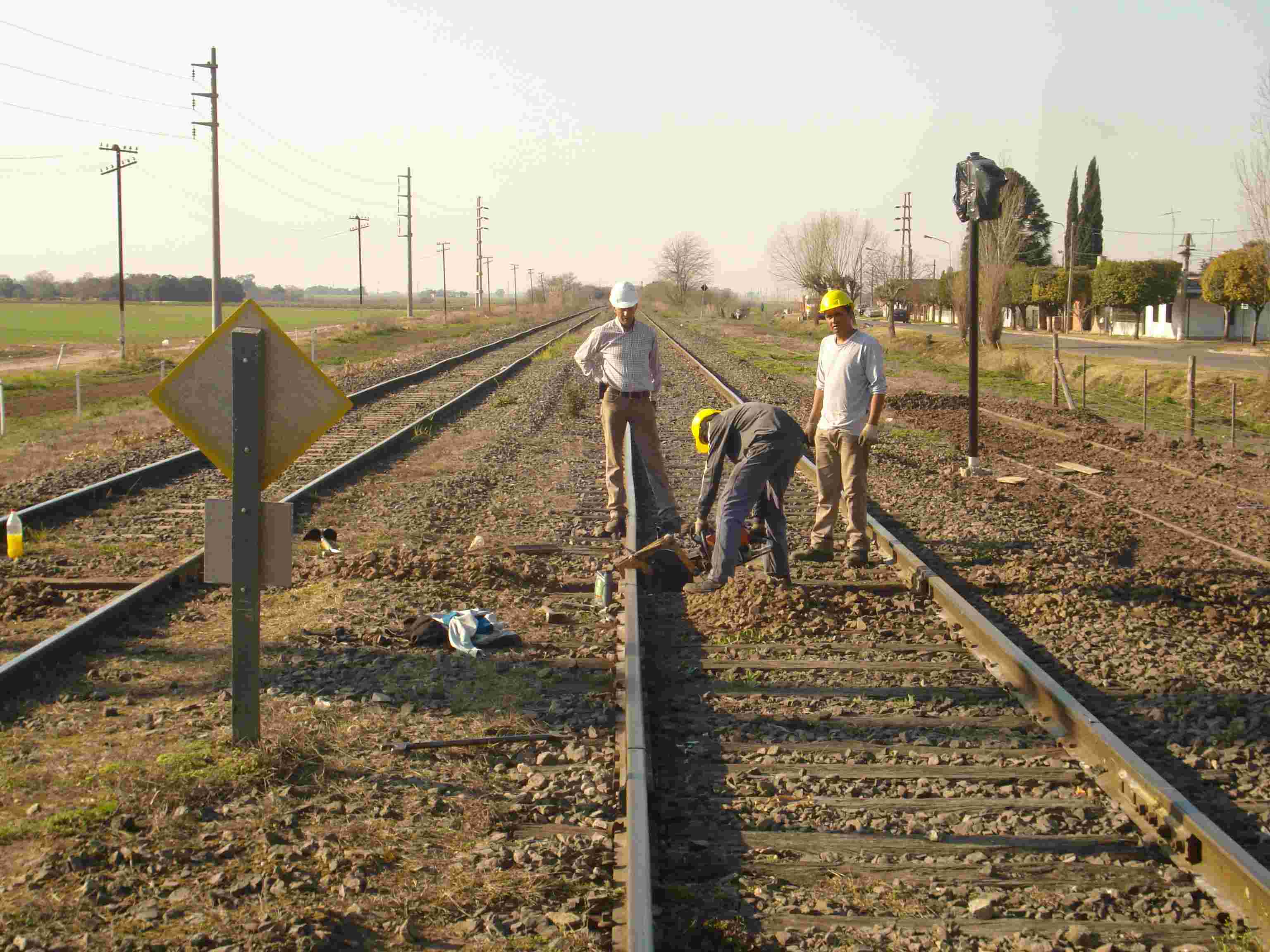 El capataz supervisando los avances