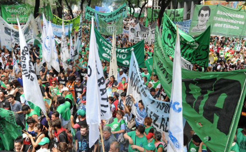 Jornada provincial de protesta