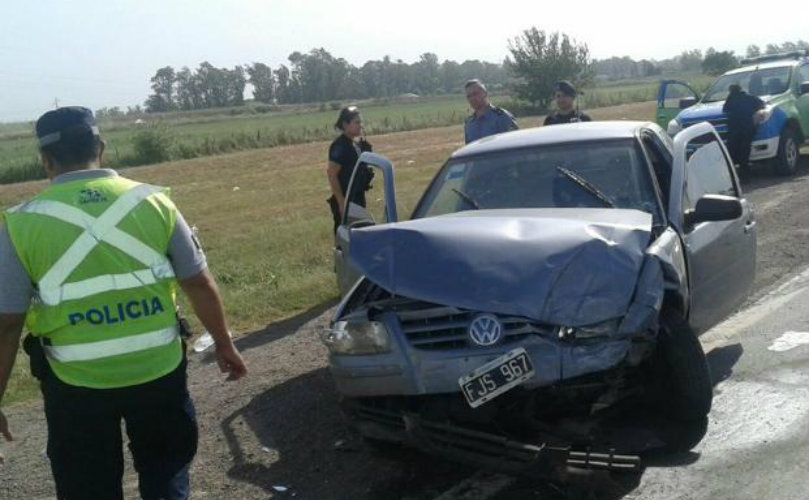 El conductor del Volkswagen Gol no logró advertir la maniobra del otro vehículo para detener la marc