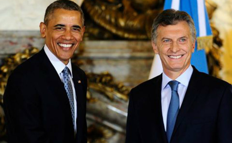 Macri recibió a Obama 