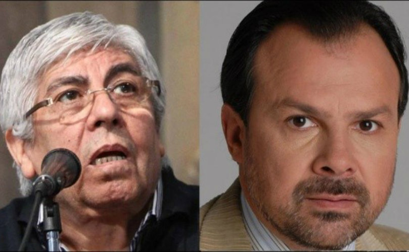 Moyano cruzó con dureza a Sylvestre en una ronda de preguntas. 